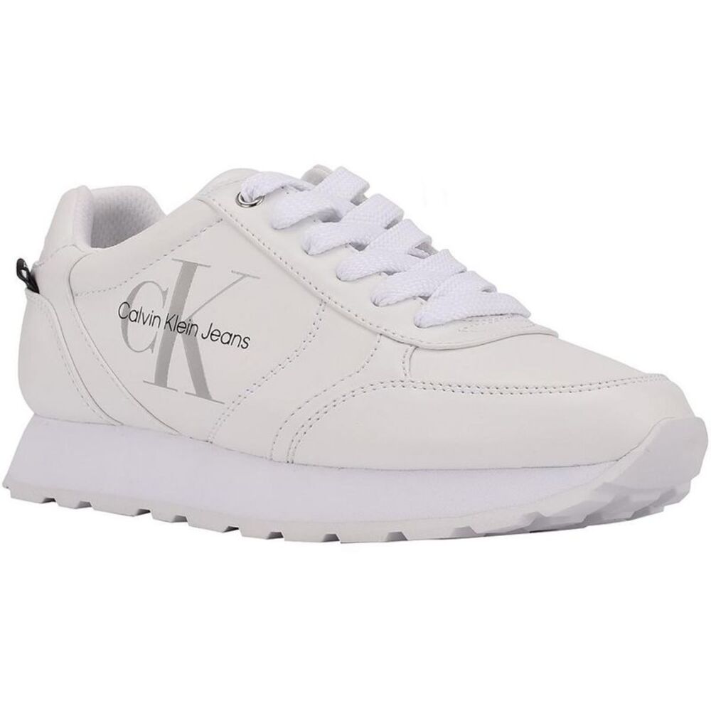 Calvin Klein Womens Cayle 2 White Casual And Fashion Sneakers Shoes NWT
